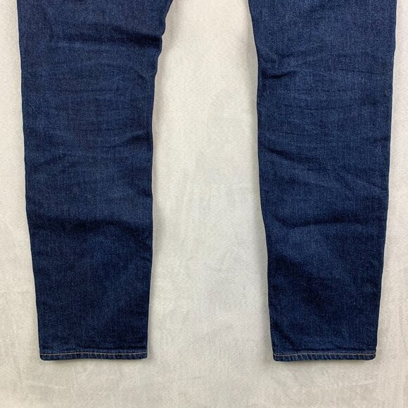 J Crew Mens Pants 31 Blue Jeans 484 Stretch Slim Tapered Japanese Denim 31x30 - Picture 13 of 14